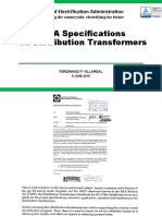 Distribution Transformer Specs - Ec Consultative June8