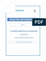 Boletin Informativo Recompensa