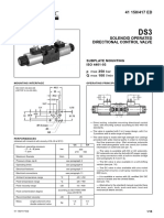 Subplate Mounting ISO 4401-03 P Max: Bar Max L/min