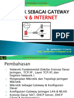 Mikrotik Sebagai Gateway