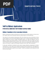 App Note VoIP in Military Applications