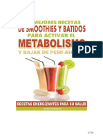 Las Mejores Recetas de Smoothies y Batidos para Activar El M