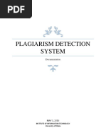 Plagiarism Detection System