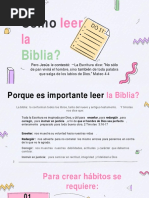 Como Leer La Biblia