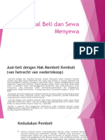 Jual Beli & Sewa Menyewa