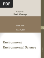 Chapter 1 Env 107 DR Sujauddin Summer 2019