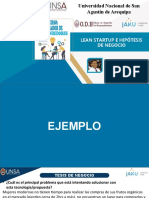 Ejercicio - Lean Startup