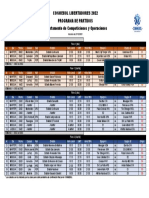 Fixture Libertadores