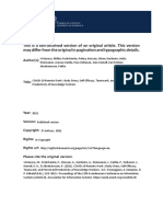 This Is A Self-Archived Version of An Original Article. This Version May Differ From The Original in Pagination and Typographic Details