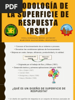 Metodología de La Superficie de Respuesta (RSM)