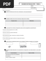 Tema 1 Naturales - 6ep