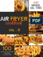 Air Fryer Cookbook 100 Delicious Quick and Easy Recipes For Beginners and Advanced Users