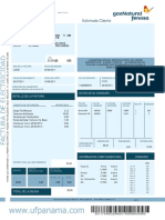 Factura Gaz Panama