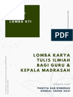 Petunjuk Lomba Kti Kemenag 2022