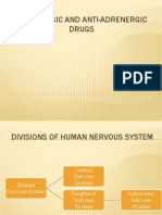 Adrenergic & Antiadrenergic Drugs