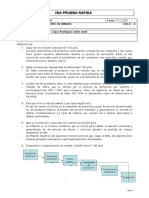 2da Prueba de Planeamiento de Minado - Lopez Rodriguez