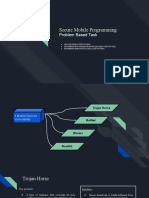 Secure Mobile Programming: Problem Based Task