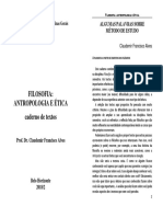 2018-2 - Engenharia Aeronáutica - Filosofia, Antropologia e Ética - Caderno de Textos