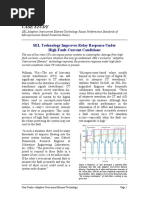 Case Study: SEL Technology Improves Relay Response Under High Fault-Current Conditions