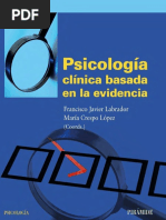 Psicología Clínica Basada en La Evidencia by Francisco Javier Labrador Encinas, María Crespo López (Coords.)