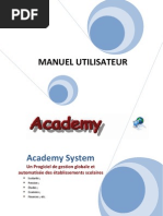 Academy System Manuel