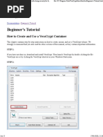 Tutorial Vera Crypt