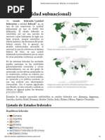 Estado (Entidad Subnacional) - Wikipedia, La Enciclopedia Libre