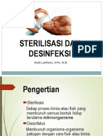 Sterilisasi Dan Desinfeksi