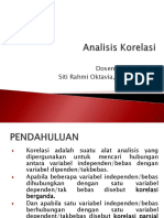 Analisis Korelasi