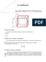 Le Cisaillement