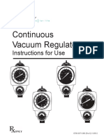 Vacuum Regulator Users Manual