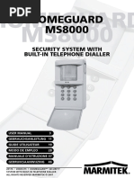 Alarma Homeguard MS8000