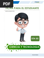 Ficha 3 Sem 2 Ciencia y Tecnologia Miercoles 08 de Setiembre 5°y 6°