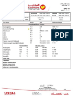 Complete Blood Picture: 50 Year Male 24620514727