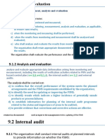 ISO 22000 Clause 9 10