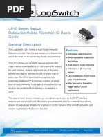 LS10 Series Switch Debouncer/Noise-Rejection IC Users Guide General Description