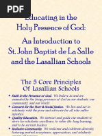 Life of St. John Baptist de La Salle PART I