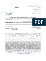 By Order of The Secretary of The Air Force Air Force Manual 11-2F-35A, 13 FEBRUARY 2019 Flying Operations F-35A - Aircrew Training