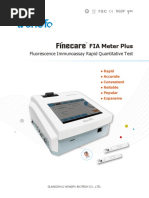 FIA Meter Plus: Fluorescence Immunoassay Rapid Quantitative Test