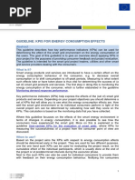 Guideline Kpis For Energy Consumption Effects