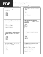 PlantReproduction MultipleChoice