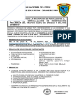 II Curso de Especializacion de Investigacion Preliminar Del TID y Delitos Conexos