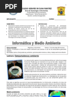 Unidad Didáctica Medio Ambiente e Informática