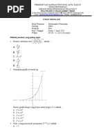 Naskah Soal Us Matematika Peminatan 2021