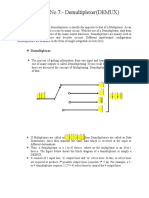 Practical No 7:-Demultiplexer (DEMUX)