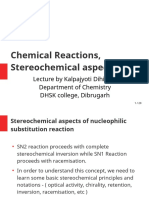 Chemical Reactions, Stereochemical Aspects