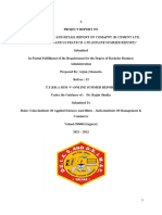 Osr JK Cement Final Report