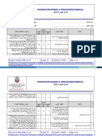 Division Processes & Procedures Manual