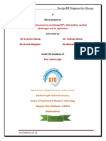 Design ER Diagram For Library: A Micro Project On