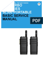 Mototrbo SL Series Sl300 Portable: Basic Service Manual